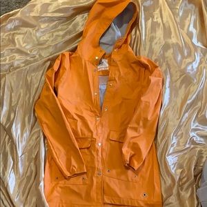 Light Orange Rain Jacket